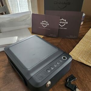 Nais Black Security Safe Box